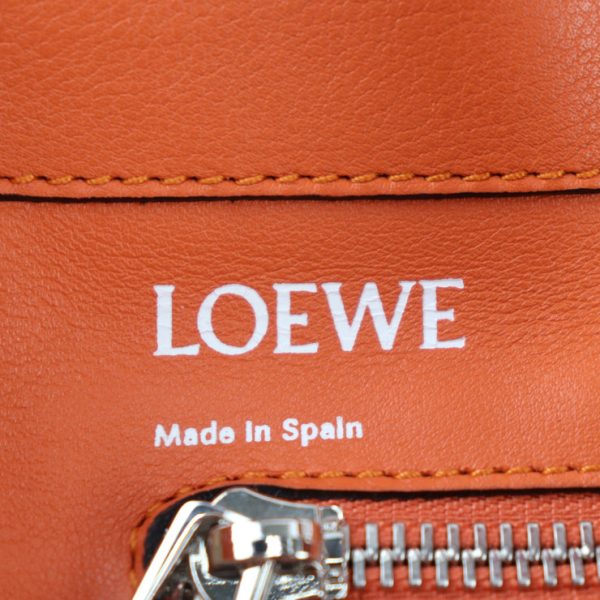 2323113007167 9 Loewe East West Shopper Tote Bag Calf Leather Orange