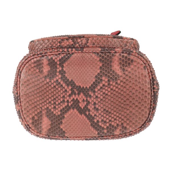 2325053010201 4 Prada Duet Python Saffiano Leather Handbag Pink