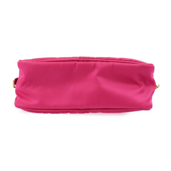 2325093008150 4 Prada Nylon Pouch Pink Wristlet