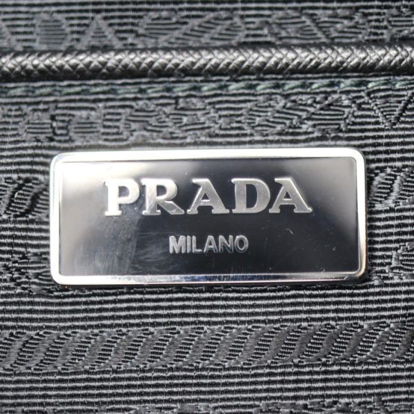 2325093008151 7 Prada Nylon Shoulder Bag Black Crossbody