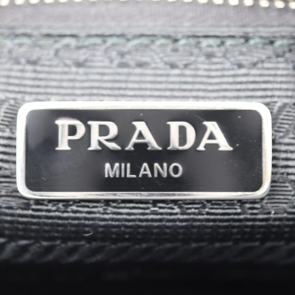 2326103010174 8 Prada Nylon Handbag Black Chain Shoulder