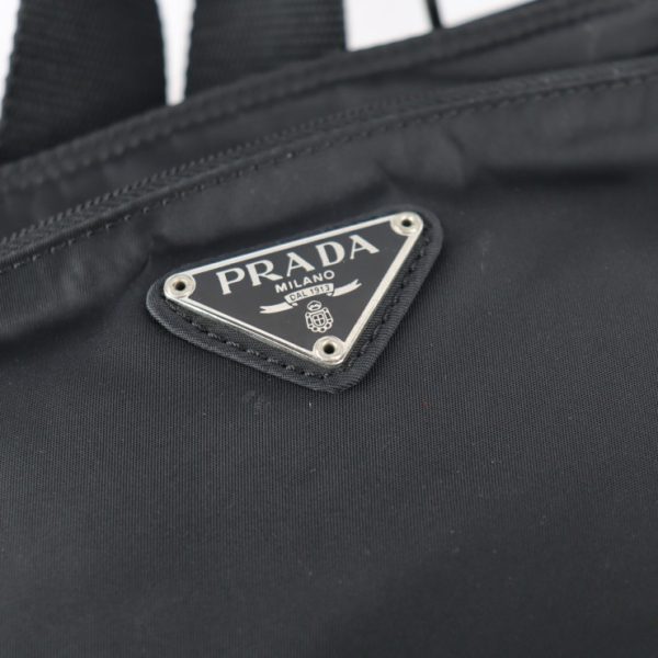 2327023008197 7 Prada Shoulder Nylon Bag Black