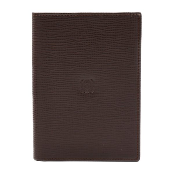 2328043001152 1 Loewe Bifold Wallet Leather Dark Brown