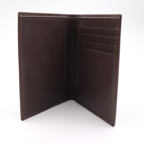 2328043001152 7 Loewe Bifold Wallet Leather Dark Brown