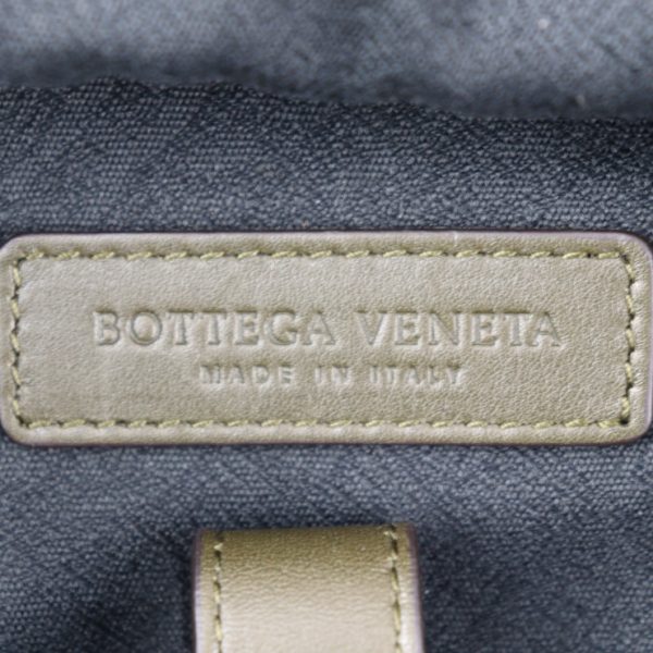 2328093010183 9 Bottega Veneta Leather Backpack Olive Green