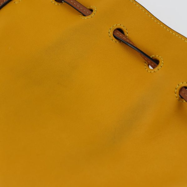 2330113007230 6 Loewe Horseshoe Shoulder Bag Leather Yellow Brown