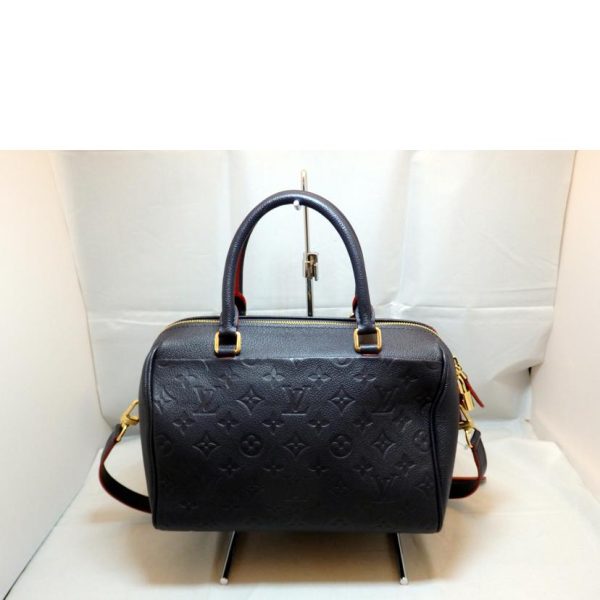 23763 2 Louis Vuitton Speedy Bandouliere 25 Marine Rouge