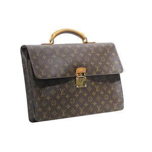 23884 1 Louis Vuitton Damier Verona PM Hand Bag Ebene Brown