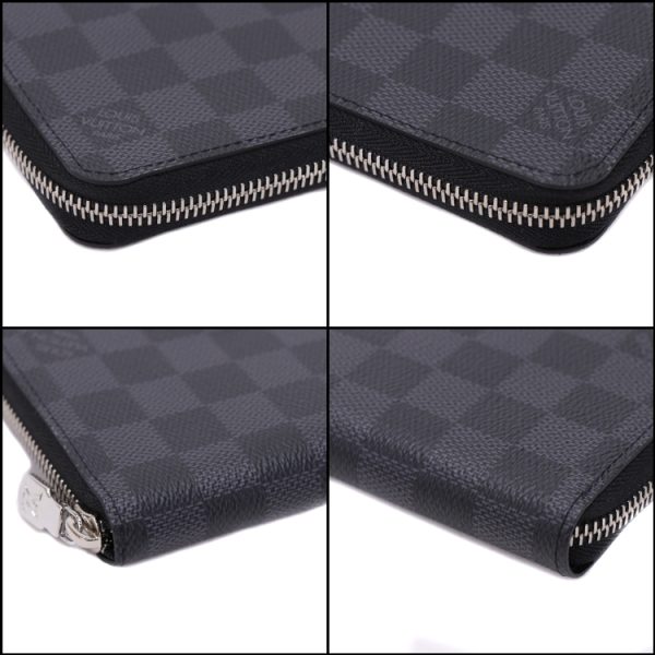 24 0547 07 Louis Vuitton Zippy Wallet Vertical Round Black