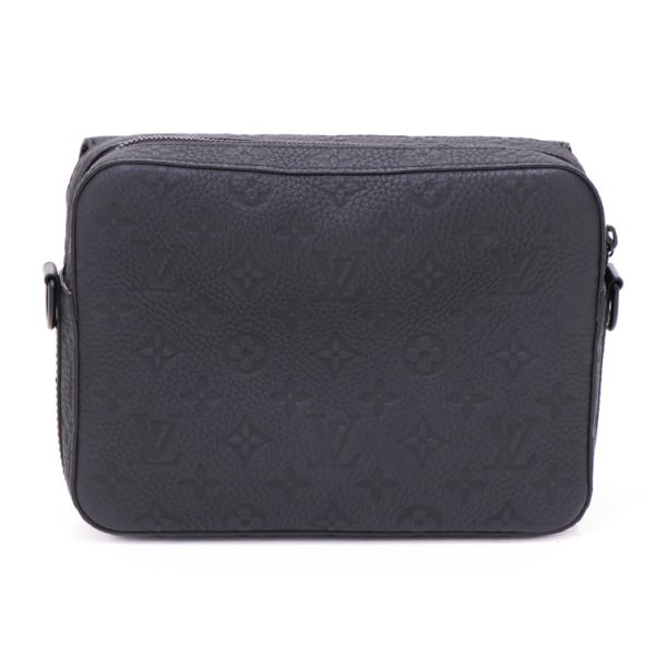 24 0730 04 Louis Vuitton Steamer Messenger Shoulder Bag Black