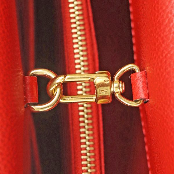 24 1110 11 Louis Vuitton Monogram Venus Handbag Red