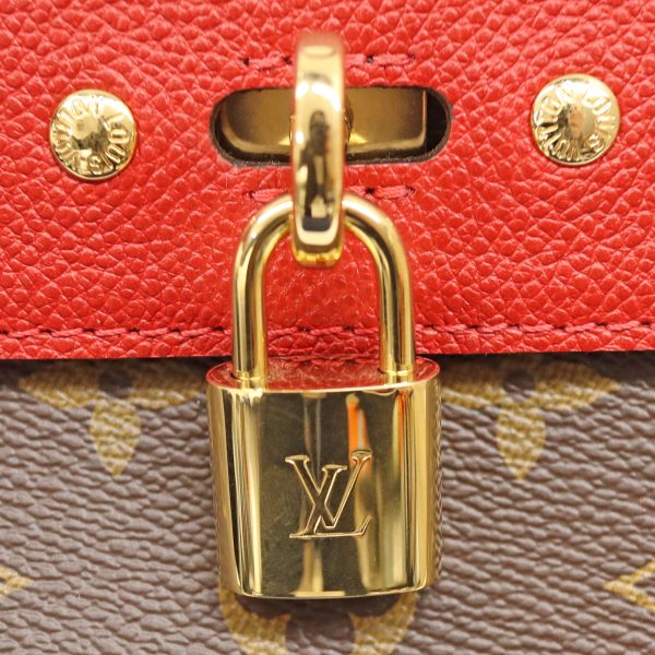 24 1110 12 Louis Vuitton Monogram Venus Handbag Red