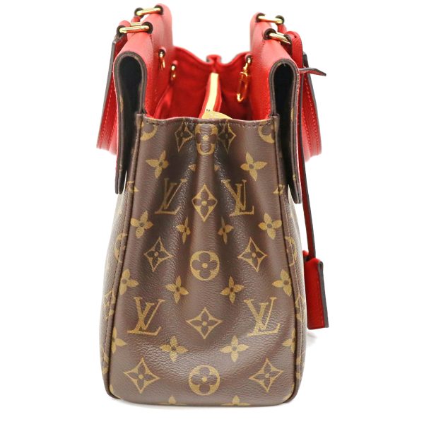 24 1110 3 Louis Vuitton Monogram Venus Handbag Red