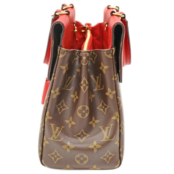 24 1110 4 Louis Vuitton Monogram Venus Handbag Red