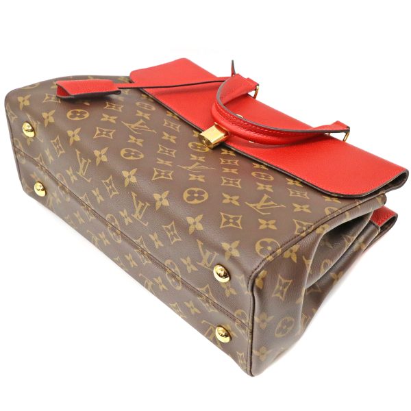 24 1110 6 Louis Vuitton Monogram Venus Handbag Red