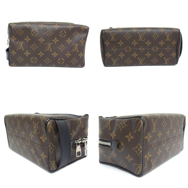 24 1195 3 Louis Vuitton Monogram Macassar Cosmetic Brown