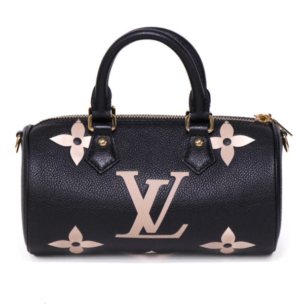 24 1215 04 Louis Vuitton Empreinte Papillon BB Shoulder Black