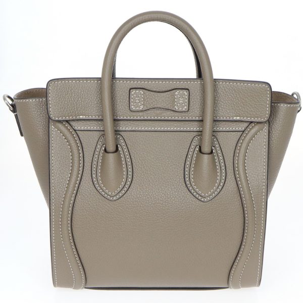 24 331 2 Celine Luggage Nano Suri Handbag Greige