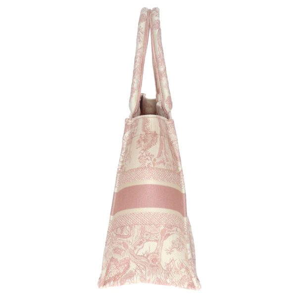 24 3968 4 Christian Dior Book Tote Bag Pink