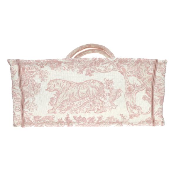 24 3968 5 Christian Dior Book Tote Bag Pink