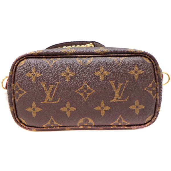 24 4516 5 Louis Vuitton Neverfull BB 2way Handbag Beige Brown