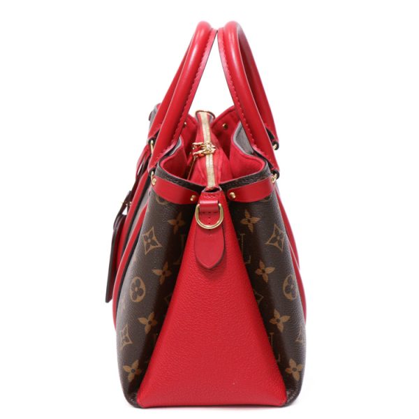 24 90700 03 Louis Vuitton Souflot NV BB Monogram Handbag Red