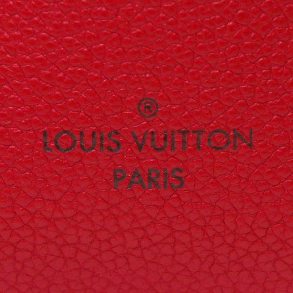 24 90700 13 Louis Vuitton Souflot NV BB Monogram Handbag Red