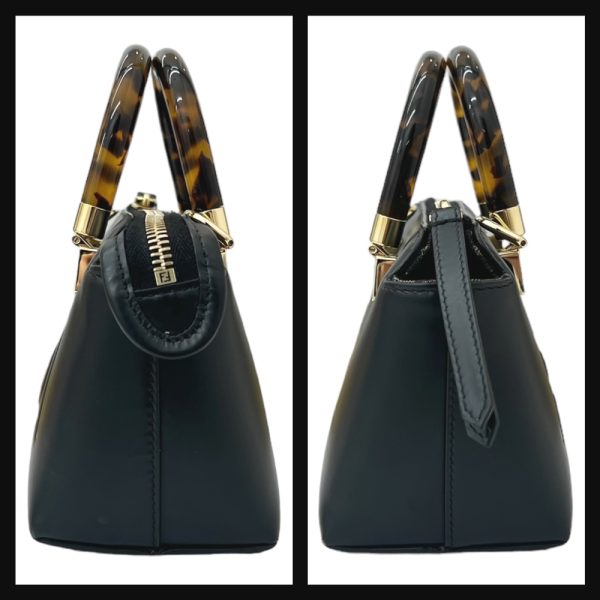 24 94 05 Fendi Visible Mini Small Shoulder Bag Black