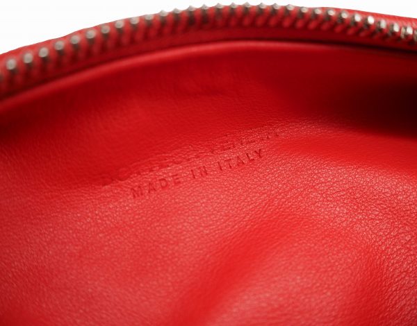 2400010006180 13 1 Bottega Veneta Intrecciato Lambskin Mini Handle Bag Red