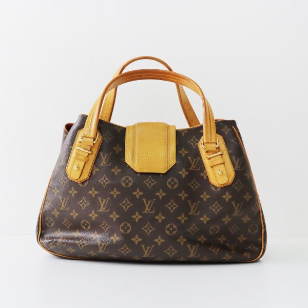 2400013450577 3 LOUIS VUITTON Greet Tote Shoulder Bag Brown