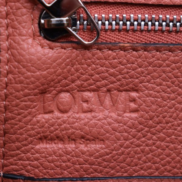 2401023007020 9 Loewe Flamenco Knot Small Shoulder Bag Leather Coral Pink