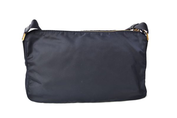 24020107 g 8 Prada Tessuto Shoulder Body Bag Dark Navy