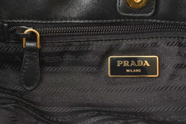 24020207 p 5 Prada Shoulder Bag Black