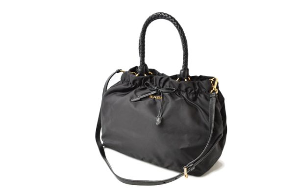 24020207 p 9 Prada Shoulder Bag Black