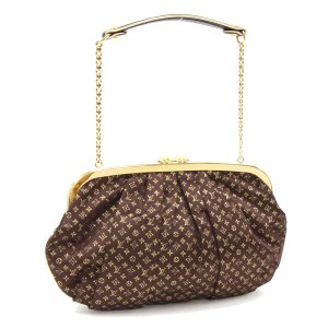 2402270381 Louis Vuitton Evasion Monogram Bag Brown