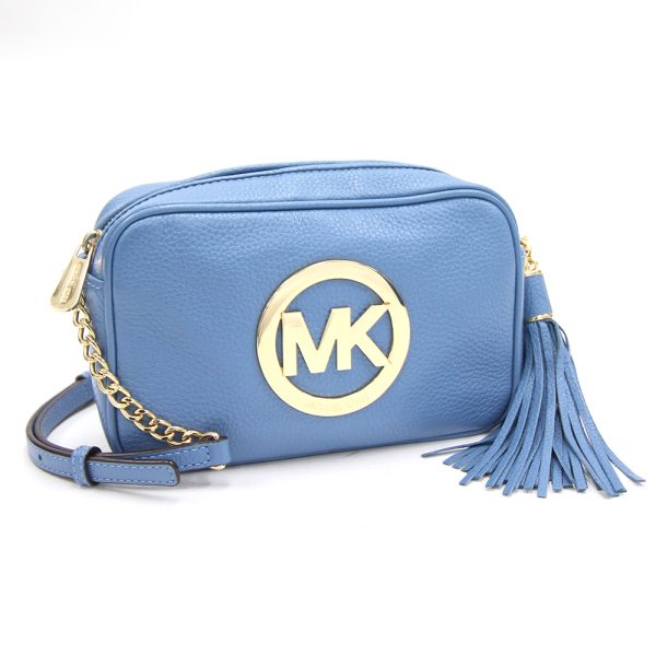 2403060931 Michael Kors Shoulder Bag Leather Blue