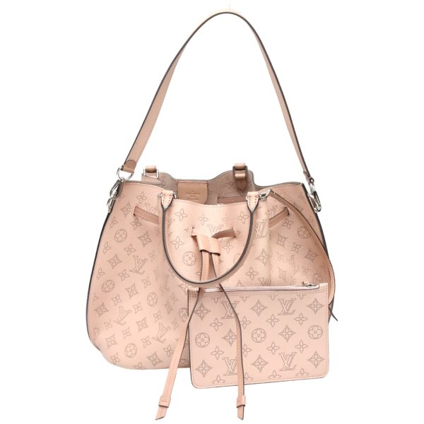 2403140003001 0 1 Louis Vuitton Girolatta Handbag Monogram Mahina Pink