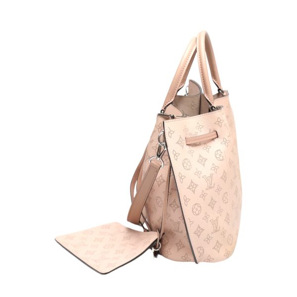 2403140003001 0 5 Louis Vuitton Girolatta Handbag Monogram Mahina Pink