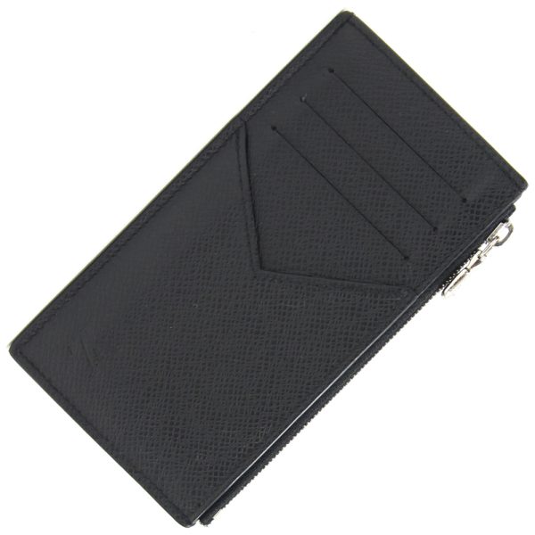 2403260171 Louis Vuitton Taiga Coin Card Holder Leather Noir