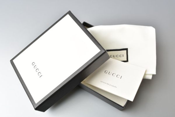 24040218 g 6 GUCCI Card Case Guccisima Leather Black