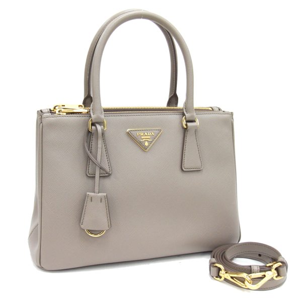 2404050151 Prada Galleria Handbag Leather Breige