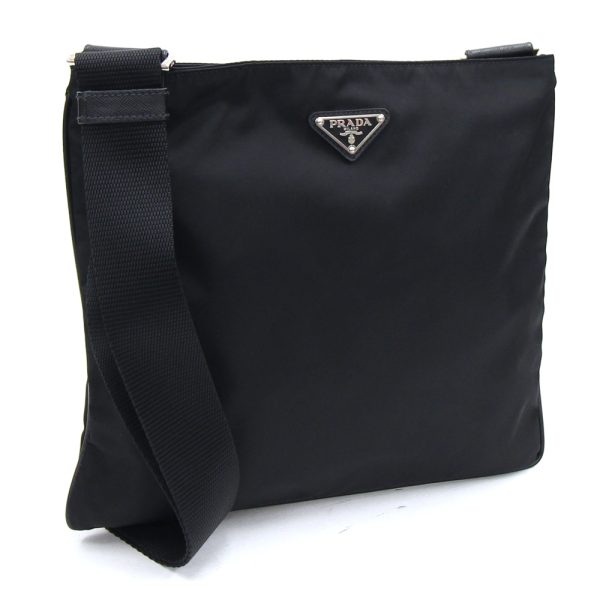 2404050751 Prada Shoulder Bag Nylon Black