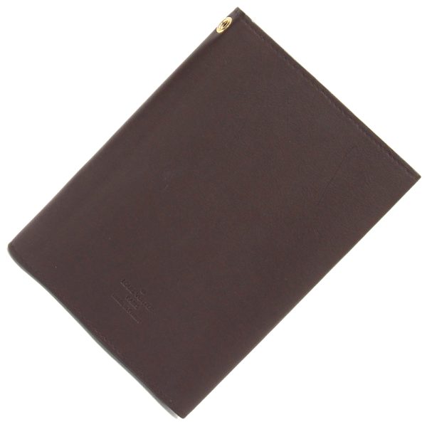 2404160391 Louis Vuitton Book Cover Leather Brown