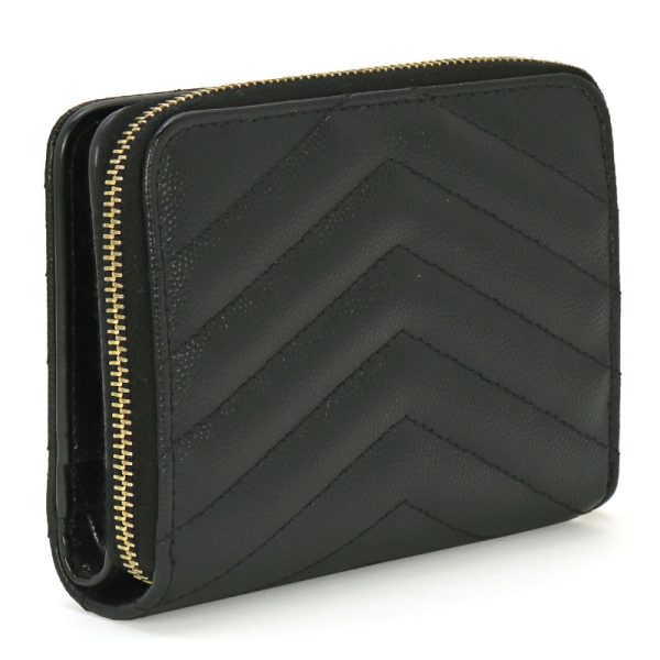 240417 wa11 1 2 Saint Laurent Monogram Bifold Wallet Leather