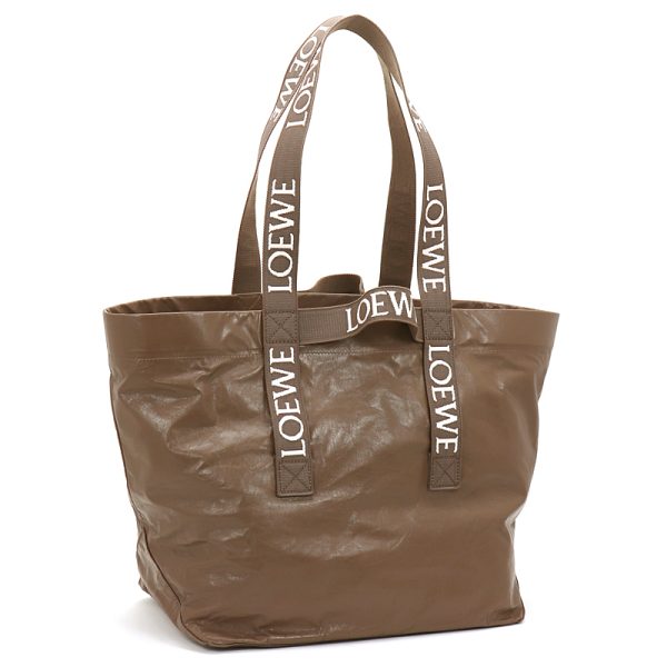 240419 bg2 3 1 LOEWE Fold Shopper Tote Bag Leather