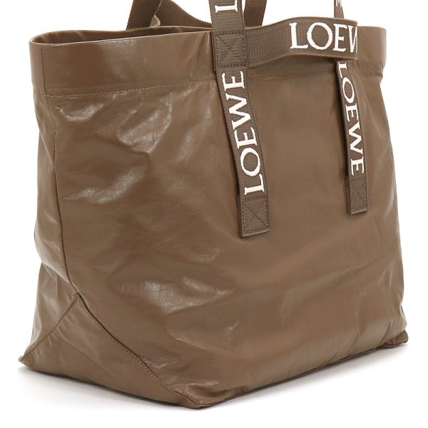 240419 bg2 3 2 LOEWE Fold Shopper Tote Bag Leather