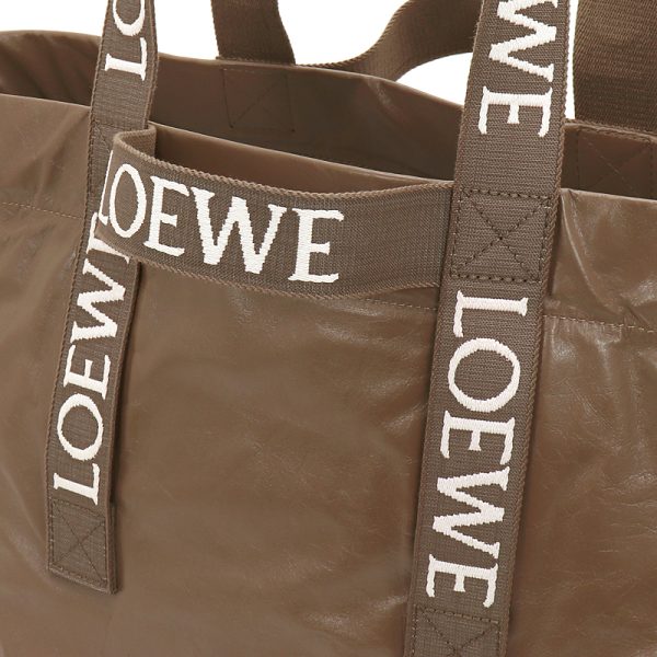 240419 bg2 3 5 LOEWE Fold Shopper Tote Bag Leather