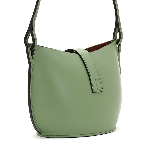 240510 bg44 1 2 LOEWE Molded Bucket Bag Leather