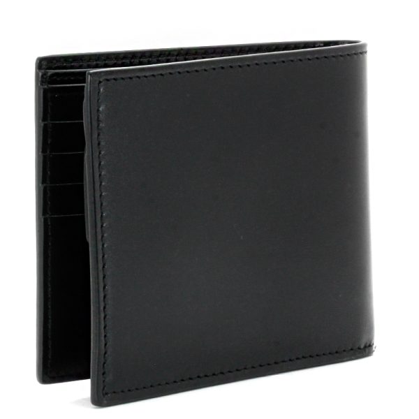 240511 wa52 1 2 Saint Laurent Monogram Bifold Wallet Leather Nero