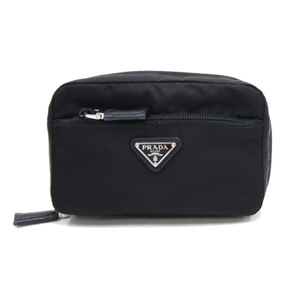 2405210141 PRADA Pouch Nylon Black